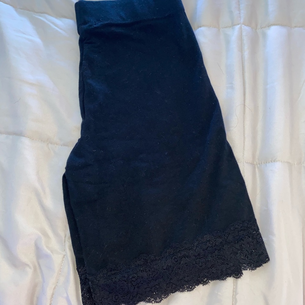 High waisted bike shorts